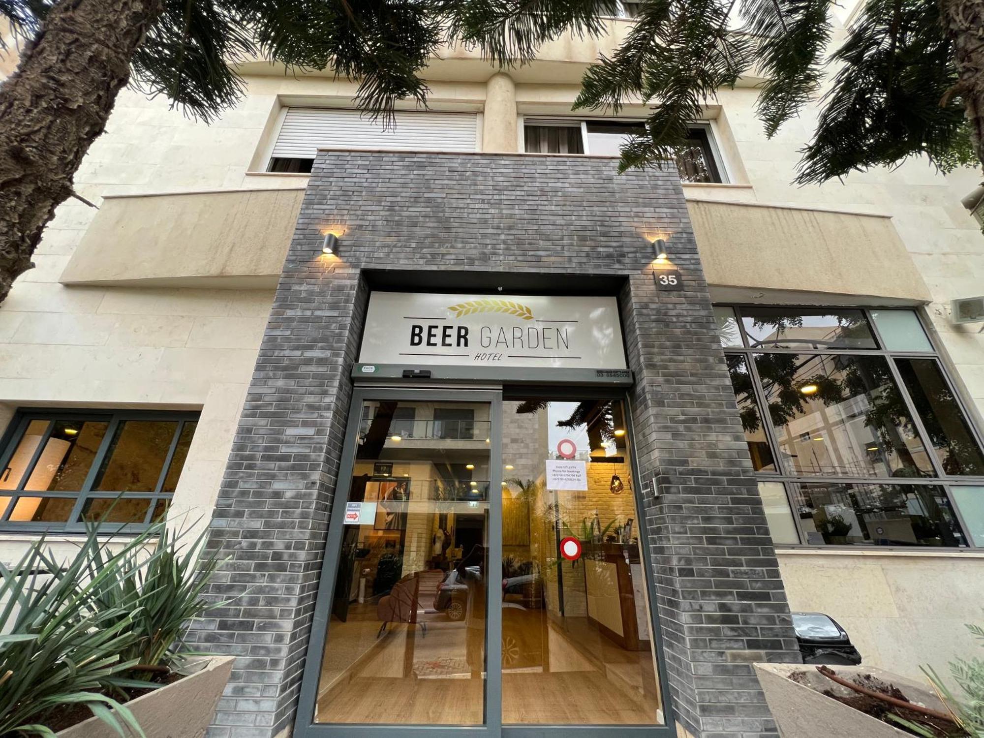 Beer Garden Hotel Tel Aviv Buitenkant foto